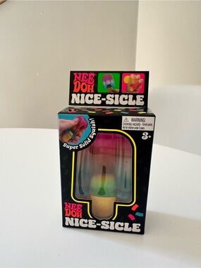 NeeDoh Nice-Sicle squishy- Rainbow Popsicle Authentic Schylling